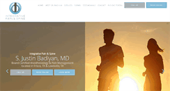 Desktop Screenshot of integrativepainandspine.com